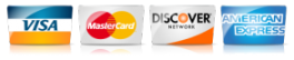 Visa MasterCard Discover American Express Acceted in 75202